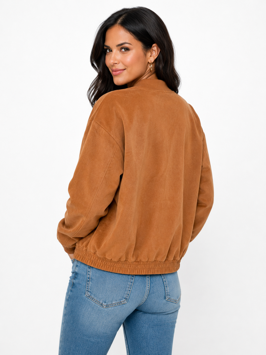 LUCIANA | CHAQUETA BOMBER DE ANTE
