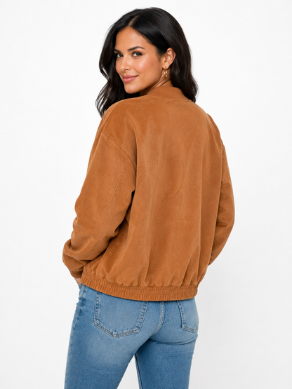 LUCIANA | CHAQUETA BOMBER DE ANTE
