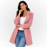 ABRIGO CON CUELLO DE SOLAPA | ROSA SERRANO