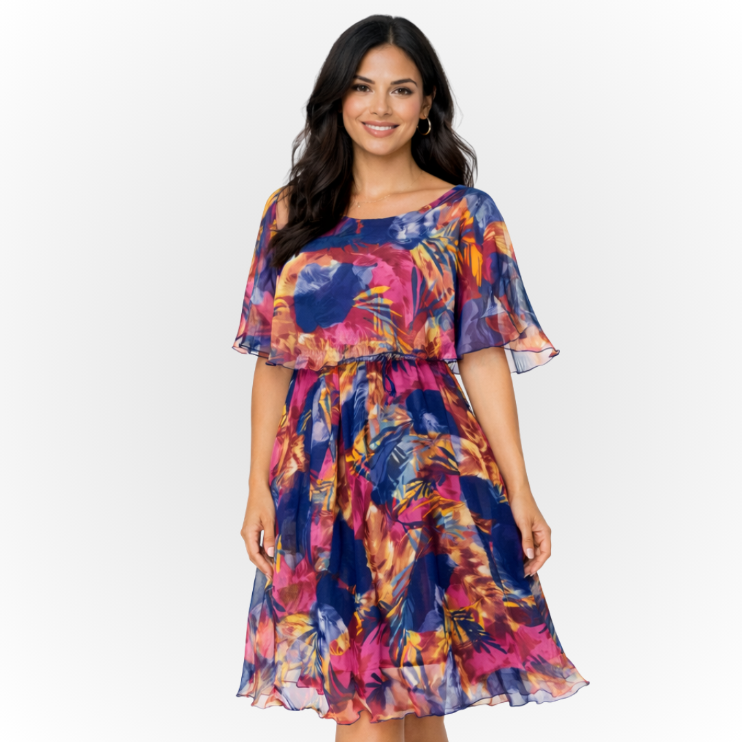 BARBARA | VESTIDO CÓMODO DE COLORES