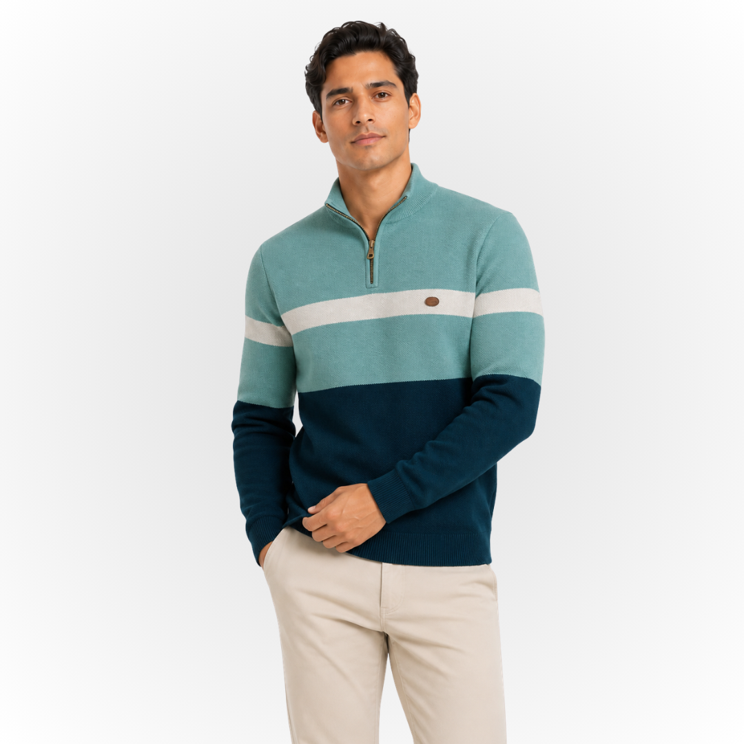 ALEX | SUDADERA CON CREMALLERA