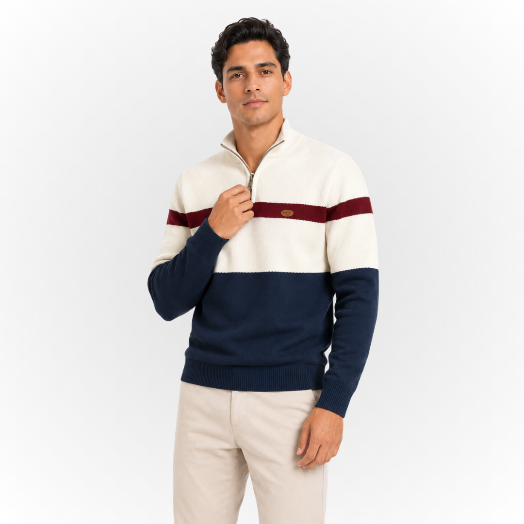 ALEX | SUDADERA CON CREMALLERA