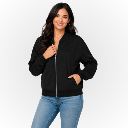 LUCIANA | CHAQUETA BOMBER DE ANTE