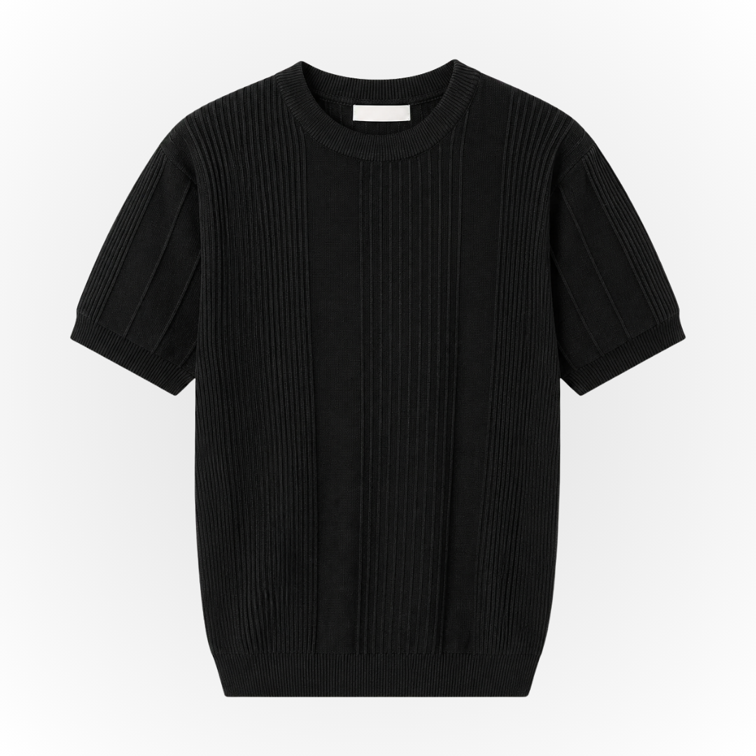 LUGO | CAMISETA DE RAYAS DE PUNTO