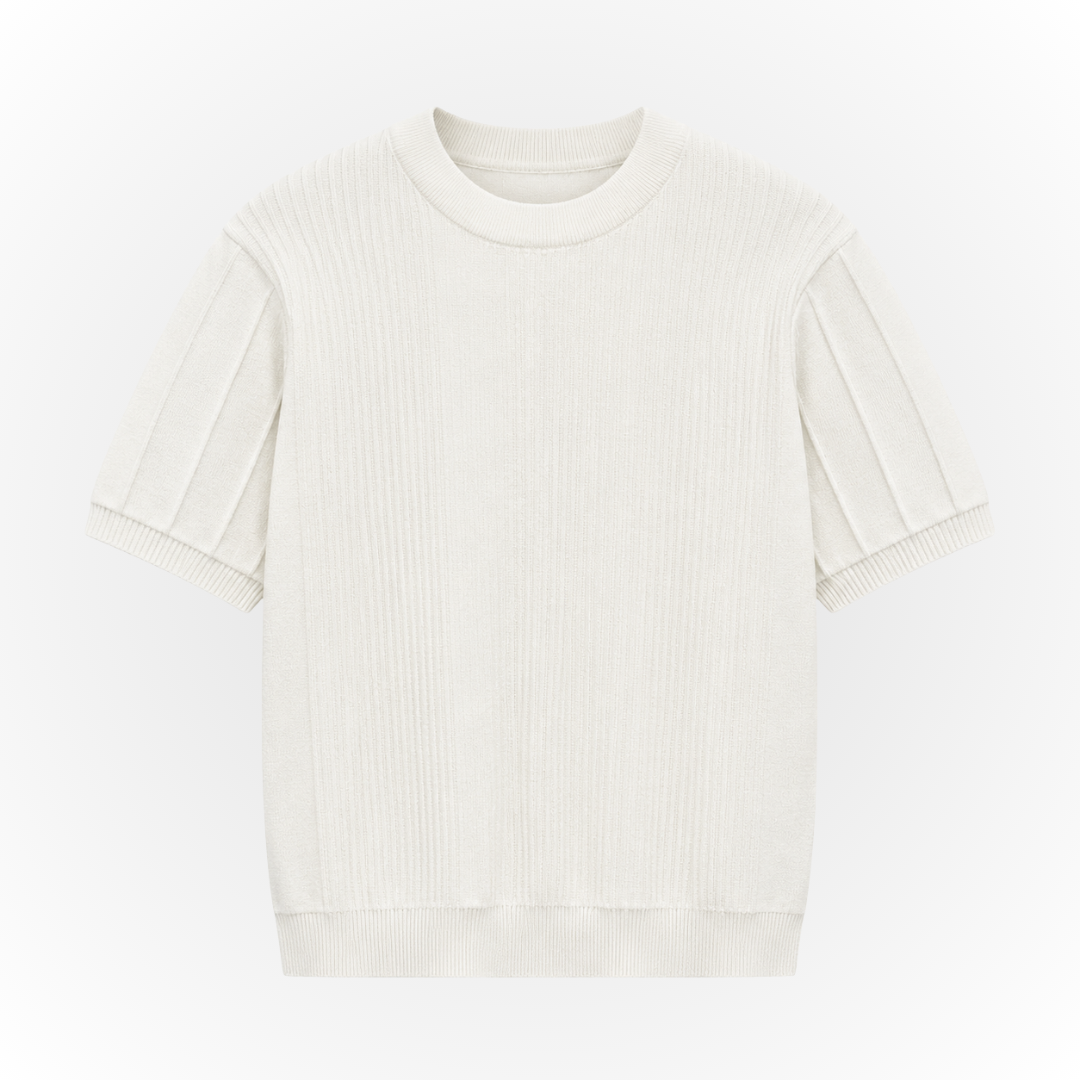 LUGO | CAMISETA DE RAYAS DE PUNTO