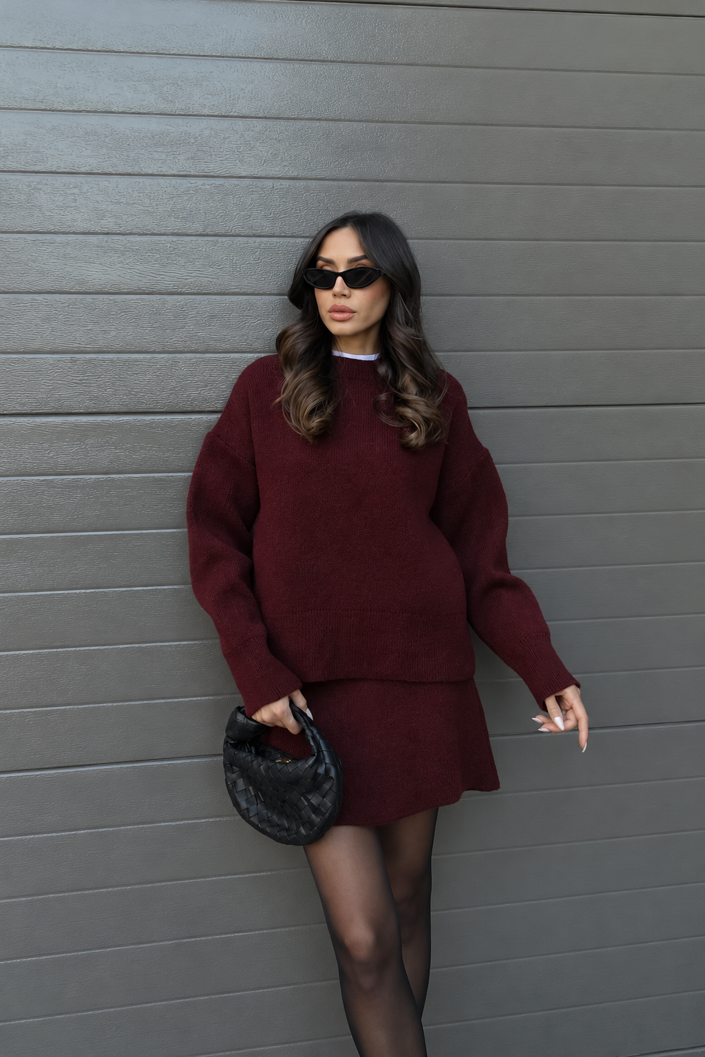 EXCLUSIVO CONJUNTO DE PUNTO SUAVE | ROSA SERRANO